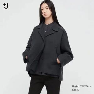 Uniqlo +J Double Face Oversized Shirt Jacket